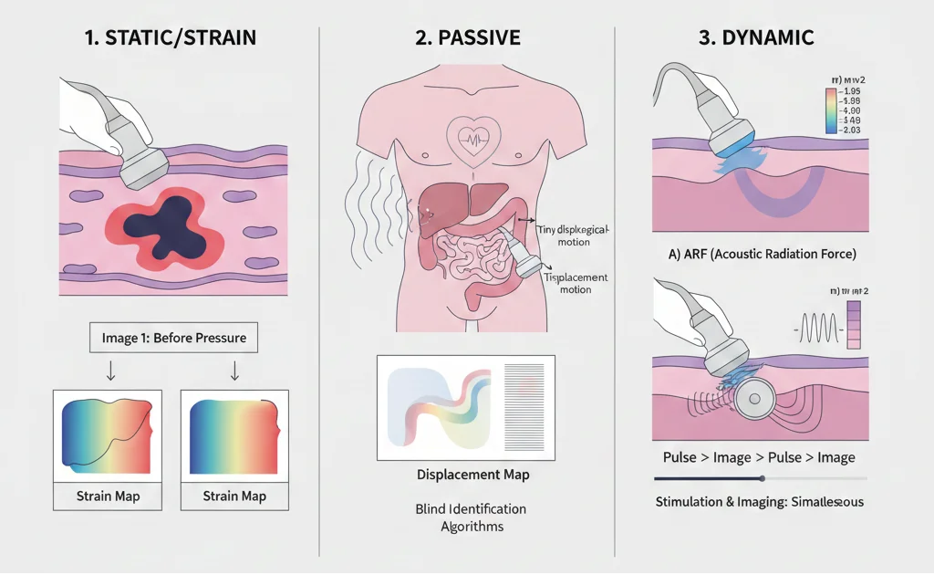 روش های ثبت سیگنال در الاستوگرافی
